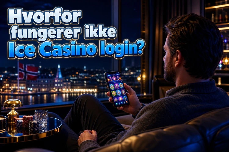 Hvorfor fungerer ikke Ice Casino login?