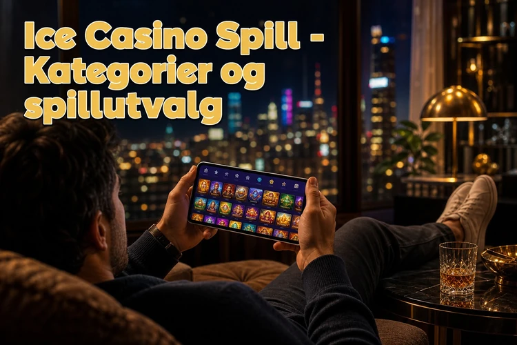 Ice Casino Spill - Kategorier og spillutvalg